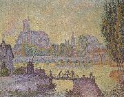 Paul Signac Bridge painting